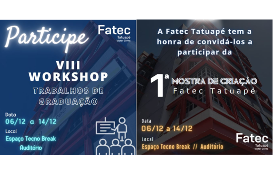 VIII Workshop de Trabalhos de Graduação da Fatec Tatuapé